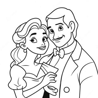 Disney Couples Coloring Page 43563-34779