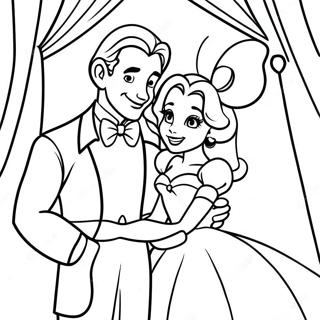 Disney Couples Coloring Page 43563-34780