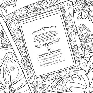 Bible Journaling Coloring Page 43653-34856