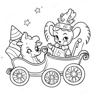 Carnival Coloring Pages