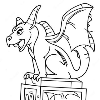 Gargoyle Coloring Page 43673-34866