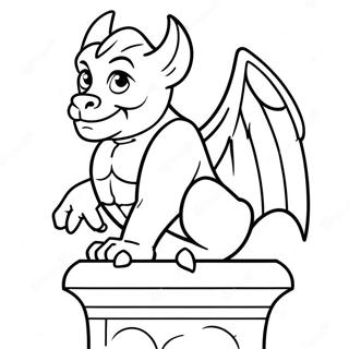 Gargoyle Coloring Page 43673-34867