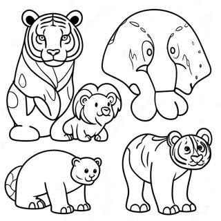 Endangered Animals Coloring Pages