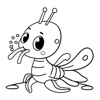 Shrimp Coloring Pages