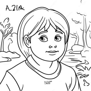 Alex Coloring Page 43783-34960