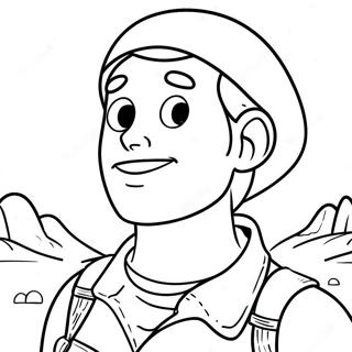 Adventurous Alex Coloring Page 43784-34963