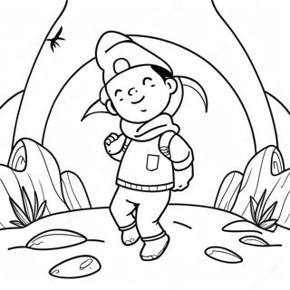 Adventurous Alex Coloring Page 43784-34964