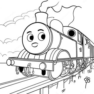 Percy The Green Engine Coloring Page 43804-34978