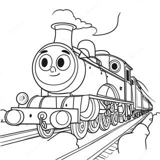 Percy The Green Engine Coloring Page 43804-34980