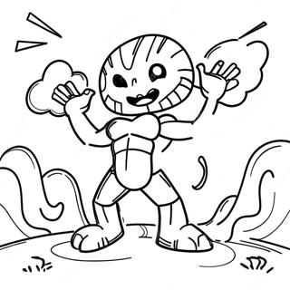 Ferocious Wither Storm Coloring Page 43814-34986