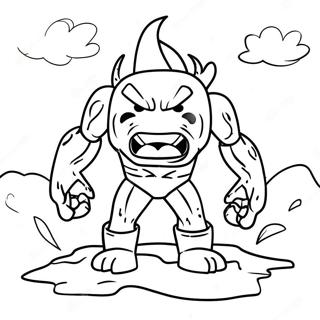 Ferocious Wither Storm Coloring Page 43814-34988