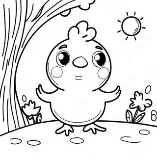 Peep And The Big Wide World Coloring Page 43863-35022