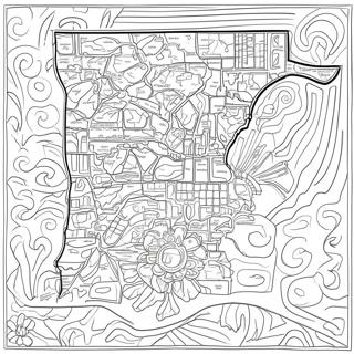 Missouri State Outline Coloring Page 43873-35027