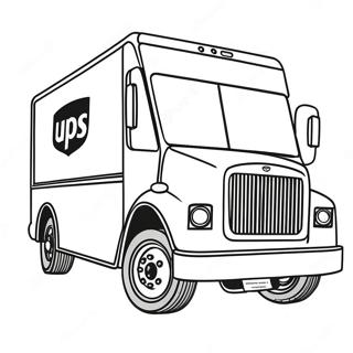 Ups Coloring Pages