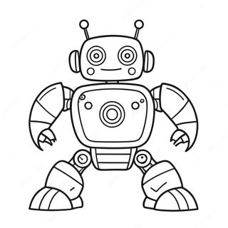 The Wild Robot Coloring Page 43903-35049