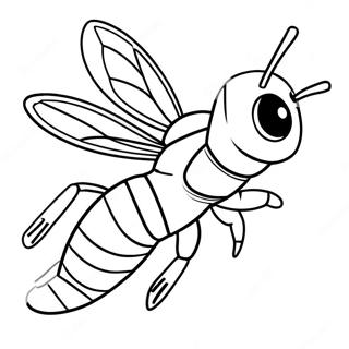 Hornet Coloring Pages