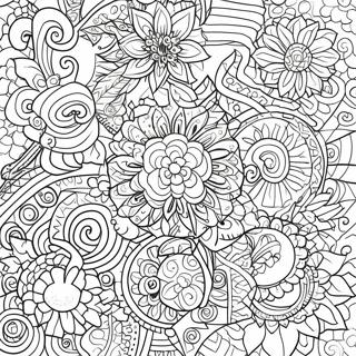 Hmong Traditional Patterns Coloring Page 43943-35081