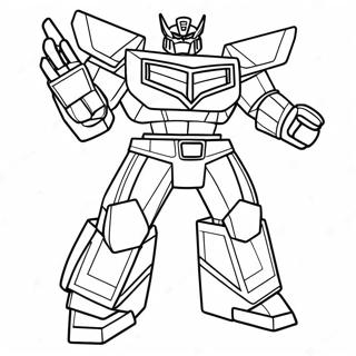 Megazord Coloring Page 43953-35091