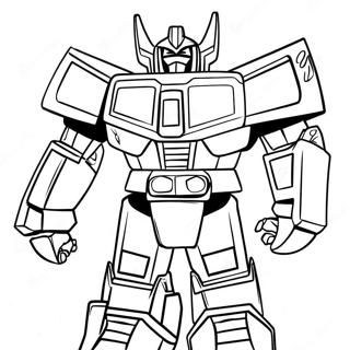 Megazord Coloring Page 43953-35092