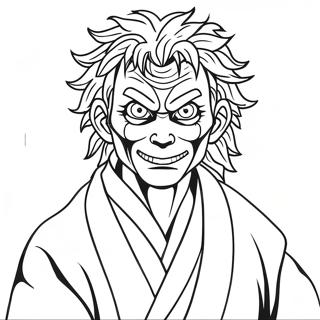 Shigaraki Villain Coloring Page 43963-35097