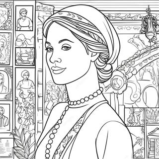 Women's History Coloring Pages