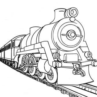 Mighty Express Coloring Pages