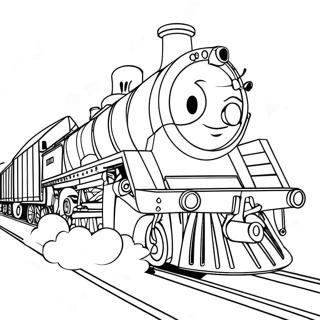 Mighty Express Coloring Page 43973-35107