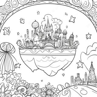 It's A Small World Coloring Pages