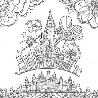 It S A Small World Coloring Page 43993-35118