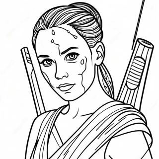 Rey Coloring Pages