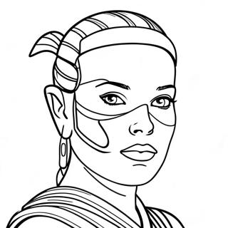 Rey Coloring Page 44013-35134