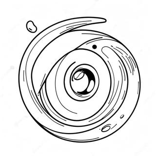 Colorful Yoyo In Motion Coloring Page 44054-35173