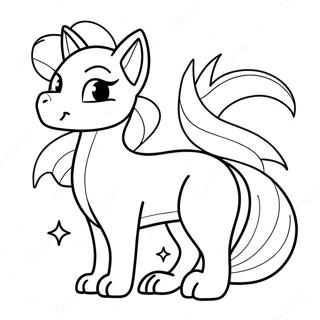 Ninetales Coloring Pages