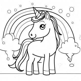 Rainbocorn Coloring Page 44103-35205