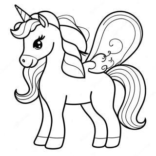 Rainbocorn Coloring Page 44103-35206