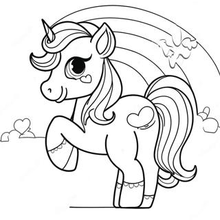 Rainbocorn Coloring Page 44103-35207