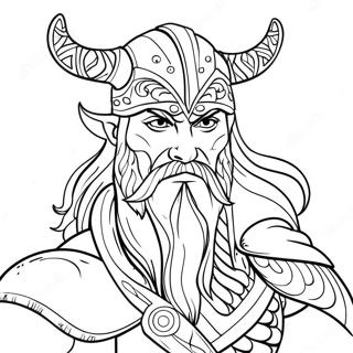 Norse Mythology Coloring Page 44113-35222