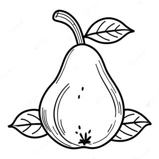 Pear Coloring Page 44123-35230