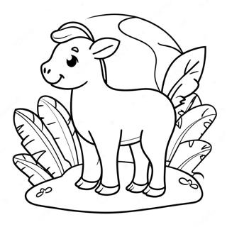 Farm Animals Coloring Page 44133-35236