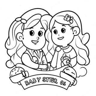 Baby Sitters Club Coloring Pages