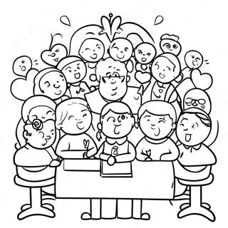 Catholic Schools Week Celebration Coloring Page 44153-35252