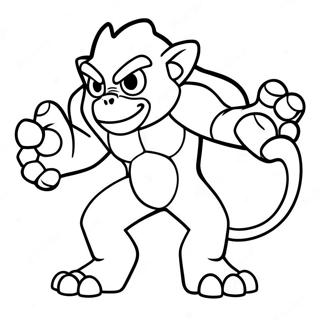 Infernape Coloring Page 44213-35299