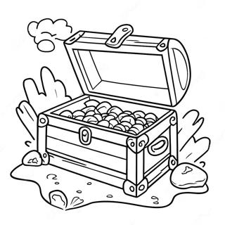 Treasure X Coloring Pages