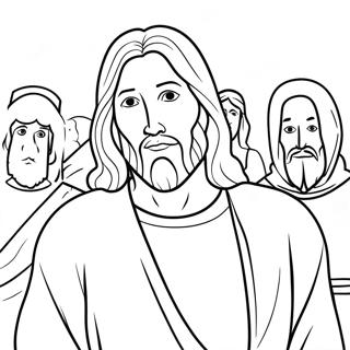 Jesus Storypages Bible Coloring Page 44243-35319