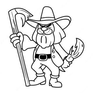 Yosemite Sam Coloring Page 44263-35337