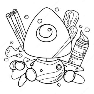 Scribble Spot Adventure Coloring Page 44274-35345