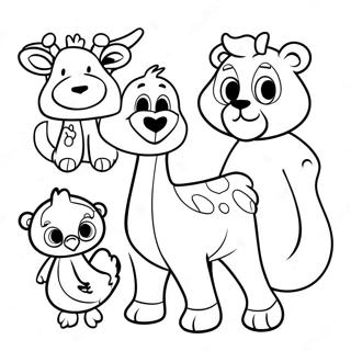 Motivational Animals Coloring Page 442-349