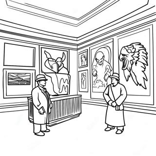 Night At The Museum Coloring Pages