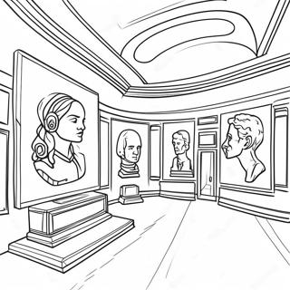 Night At The Museum Coloring Page 44363-35420