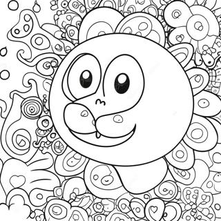 Takashi Murakami Coloring Page 44373-35427